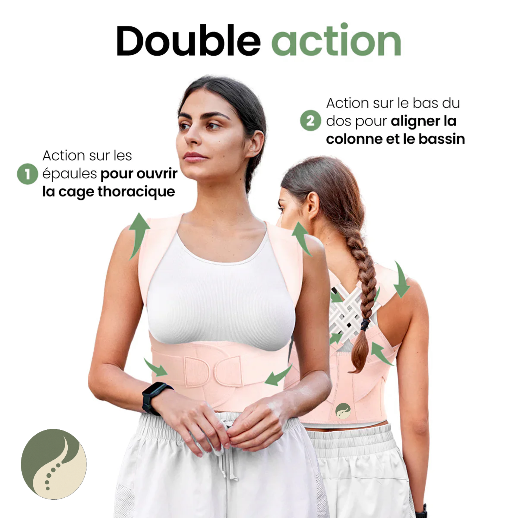 Posture Pro – Correcteur unisexe pour dos et épaules